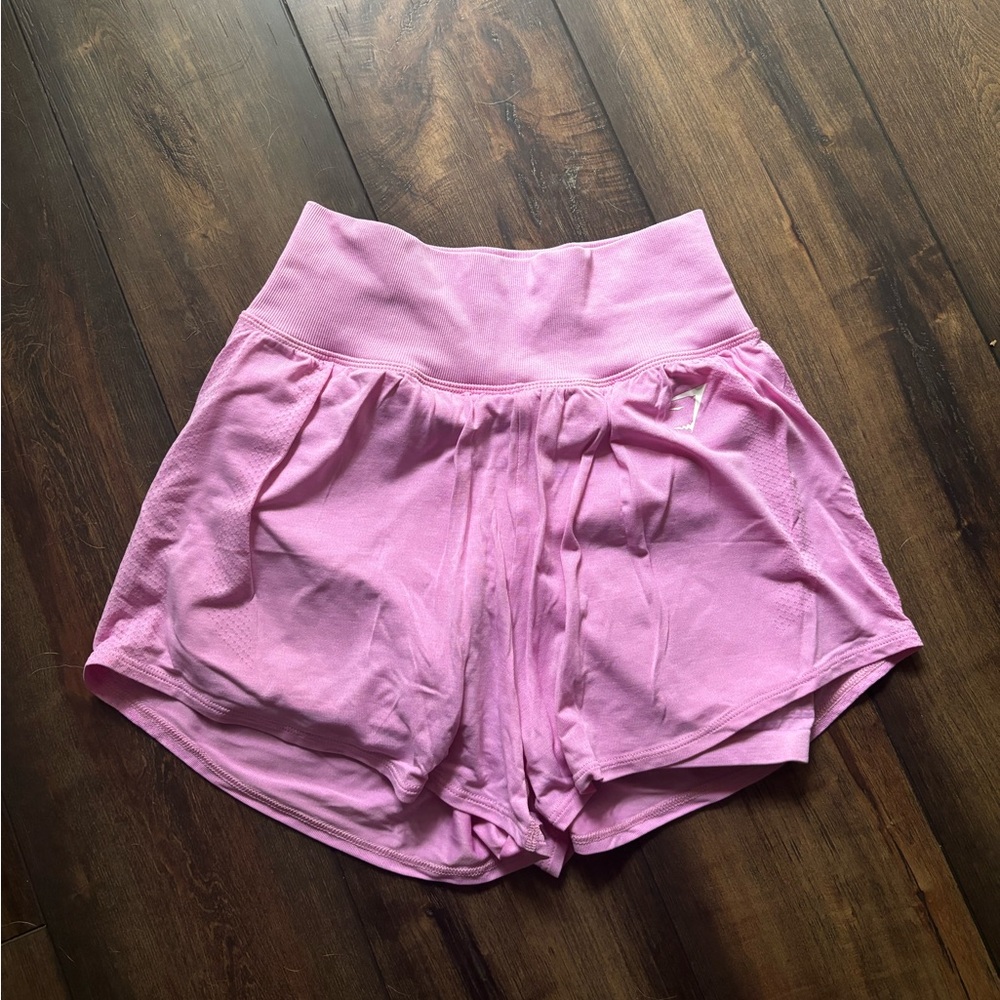 SOLD ON MERCARI Gymshark Pink Vital Seamless Shorts!